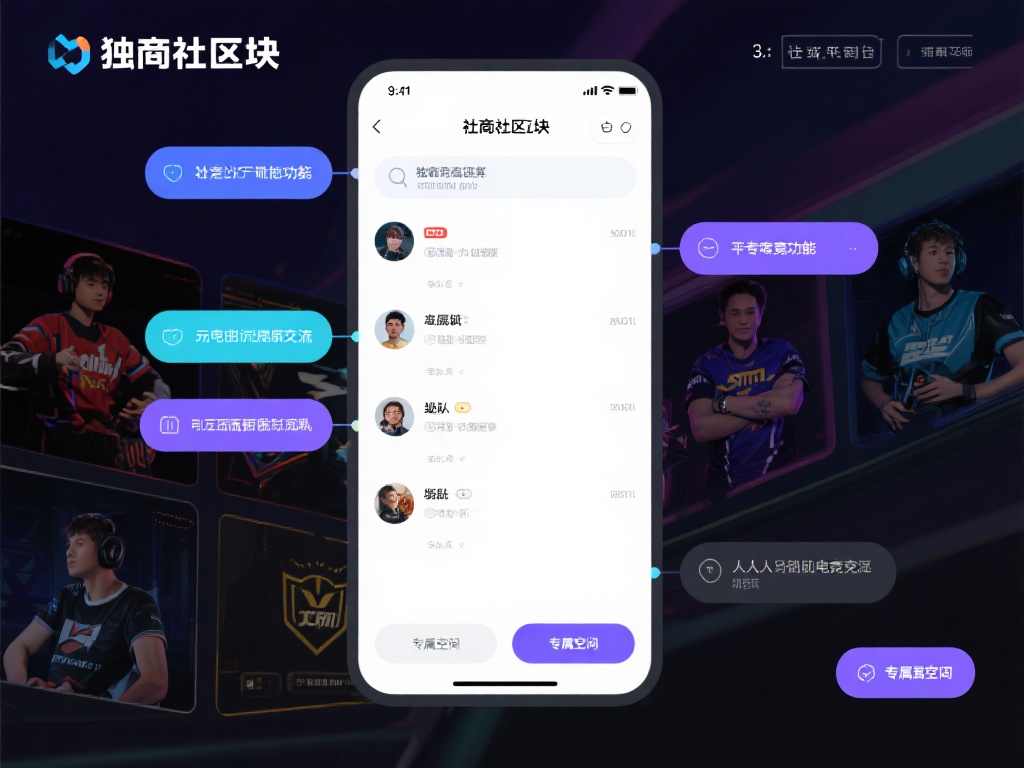 3.&nbsp;社区互动功能
独特的社区板块让玩家之间能轻
