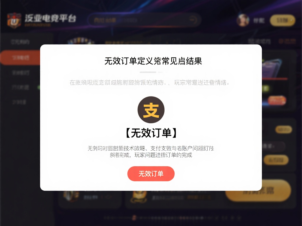无效订单定义与常见原因
在泛亚电竞平台上，“无效
